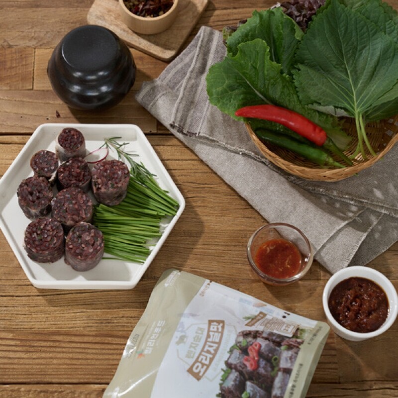 강원더몰,밀리언푸드 렌지순대 오리지널맛 3개입 165g*3